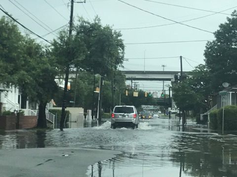 flooding king and huger